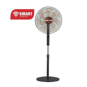 SMART TECHNOLOGY Ventilateur 18" sur Pied (STV-1859W) - Noir - 70W - 7 Hélices - 4 Vitesses - Garantie 24 Mois