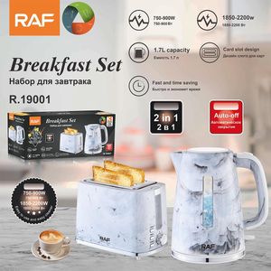 RAF Set Petit-Déjeuner 2-en-1 R.19001 – Bouilloire & Grille-Pain