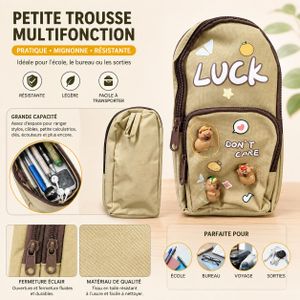 1 × Trousse double compartiment