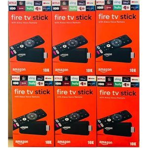 Amazona Fire TV Stick Lite YouTube et télécommande vocale Alexa.