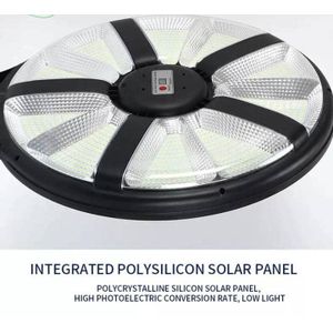 Lampe Solaire LED Haute Puissance – Éclairage Large et Économique