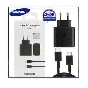 Samsung Chargeur original charge rapide 45W noir )