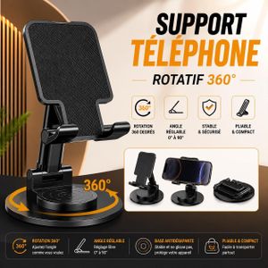 Support De Téléphone / Tablette Pliable 360°