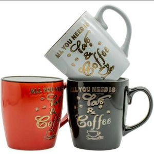 Mugs a cafe (lot de 6)