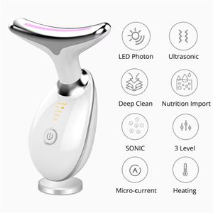 Appareil de Massage Visage et Cou Anti-Rides ES-1081  - Lifting et Teint Éclatant