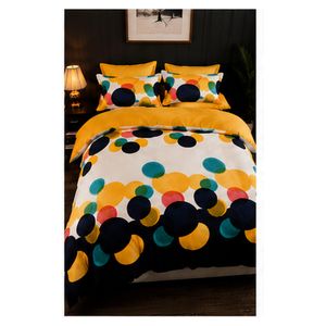 Mika Parure de Lit 4 Pièces 3 Places – 2 Draps 240×260 cm + 2 Taies