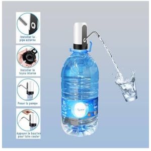 Pompe à Eau Électrique Automatique Rechargeable USB – Distributeur Intelligent pour Bonbonne