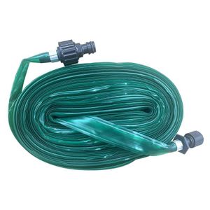 Tuyau d'arrosage de jardin flexible haute efficacité de 15M - Système d'irrigation goutte-à-goutte automatique pour pelouses, massifs de fleurs et espaces verts