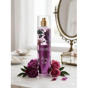 Naomi Brume Parfumée Corps  Flowers Kiss – Parfum Floral Intense et Envoûtant