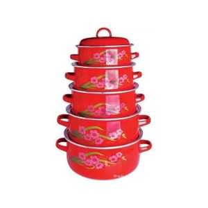 6 Soupières - Rouge Manche Ferme Hd