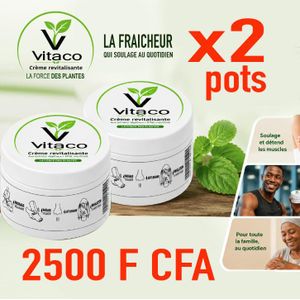 Baume Mentholée Vitaco Lot de 2 
