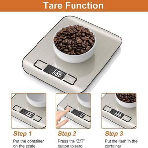 Puissant mini Balance de Cuisine Électronique de Haute Précision 5000g/1g avec Écran LCD