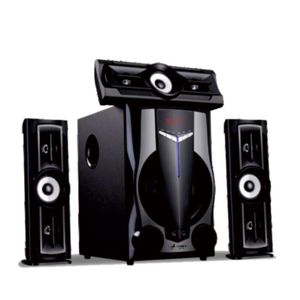 home cinema - Telecommande - haut-parleur - Bluetooth-Usb-Fm-Sd Card-Mp3 - 3D Real Sound - Noir