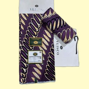 Vlisco Pagne Amour sincère, en coton très joli 