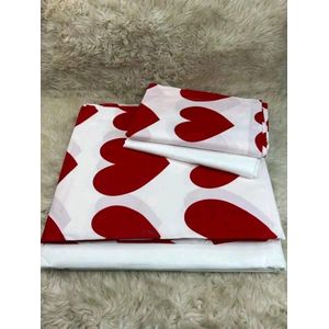 Fahsion 2 Draps de lit 3 places et 2 taies d'oreiller