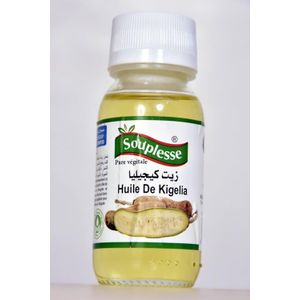 Souplesse Huile essentielle de kigelia pure , huile végétale 100% naturelle 60ml