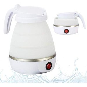Bouilloire électrique Pliable En Silicone De 600 Ml, Mini Bouilloire Portable De Voyage En Plein Air, Bouilloire électrique Rétractable