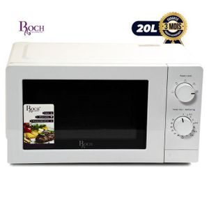 Roch Micro-ondes R*OCH 20 litres - 700 W - 5 niveaux de puissance  BLANC