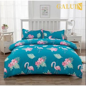 GALUIN Ensemble de literie quatre pièces 200*230cm, en polaire brossée douce pour la peau, convient à une utilisation à la maison, à l'école et en dortoir.