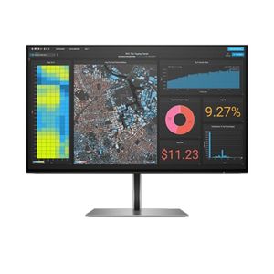 Hp Moniteur professionnel Z24F G3, écran IPS Full HD 23,8 pouces, fréquence de rafraîchissement de 60 Hz Gris