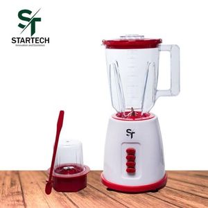 STARTECH Mixeur Blender Avec Moulin Bols STBG-101- 1.5L - Rouge - Garantie 12 Mois