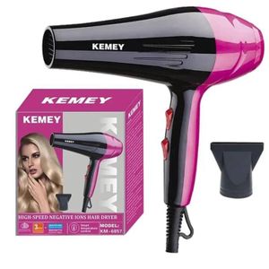 Sèche-cheveux professionnel KM-6857 900 W haute puissance pour salon de coiffure