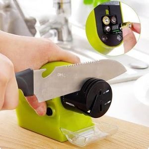 Aiguiseur de couteaux électrique- vert