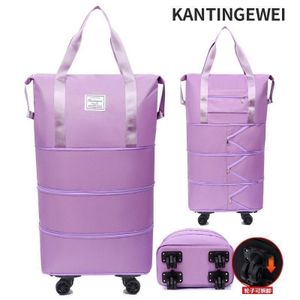 Sac Oxford Violet Brillant 52 L – Voyagez avec style, rangez sans limite !