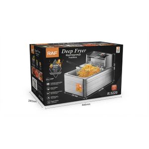 RAF Friteuse Électrique 2500W PRO 6L