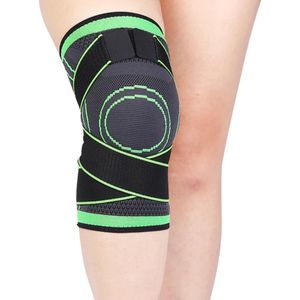 Genouillère de Compression Sportive 3D - Protection Rotulienne & Sangles de Maintien Ajustables