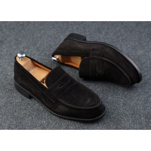 Mocassins Homme en Daim Noir 