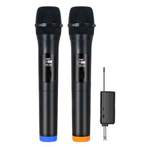 TodyJeyHo Microphones sans fil, taux de transmission 3ms, tête de microphone de prise de son de qualité studio, microphone pour chanter, discours