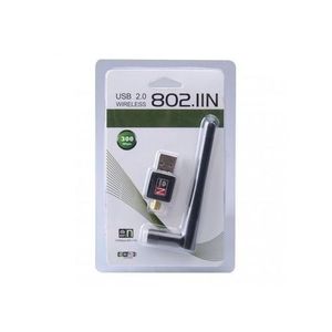 Clé USB Wifi Avec Antenne Pour Ordinateur  Vitesse 300Mbps