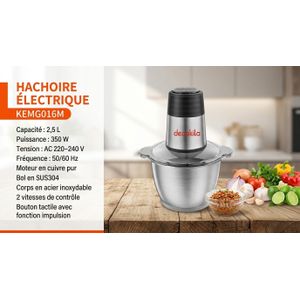 Decakila HACHOIRE  ELECTRIQUE  350W/2,5L