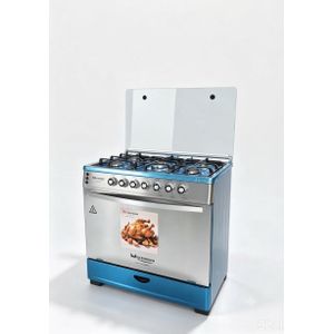 Cuisinière à Gaz - 5 Feux  - MILLENNIUM - FF9502GBZJ - 60 X 90 Cm - INOX