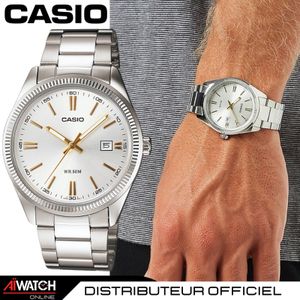 Casio Montre Homme - MTP-1302D-7A2VDF - Charme - Gris