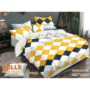 QUALITE SUPERIEUR Lot De 2 Draps + 2 Taies – Design Élégant et Confort Assuré Pour DEUX Places TE