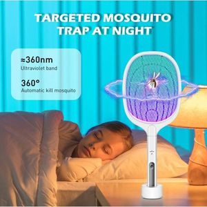 Lampe Anti-moustique 2 En 1 Mosquito Killer Tapette à Moustique électrique