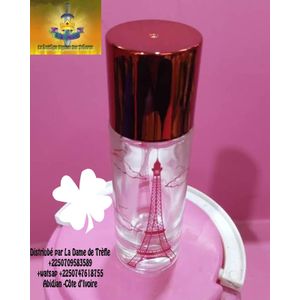 Lot De 5 Bouteille De Parfum En Verre Transparent De Haute Qualité, Mini Vaporisateur, Cologne De Voyage Portable (50 Ml)