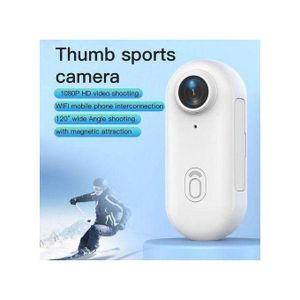 Mini Caméra de Sport / Action Cam Ultra-Compacte 1080P HD – Connexion WiFi & Fixation Magnétique