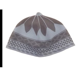 Kofia Prestige  Bonnet Islamique Motifs Géométriques La dignité de l'homme commence par ce qu'il pose sur sa tête."