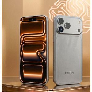 Corn Cphone 17 pro max- 6.6'HD+ - 3G - Dual SIM - 5/64Go - 5000mAh - 13MP/8MP - Gris-Silver (Coque+Antie choc inclus)