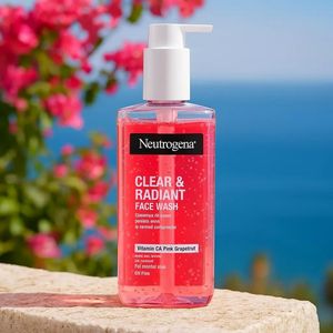 Neutrogena Gel Nettoyant Visage Clear & Radiant vitamin C 200 ml