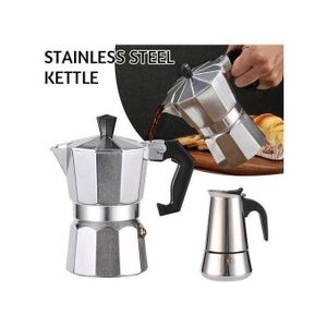 AGREABLE Cafetière Expresso A Filtre - Style Italien - 3 Tasses