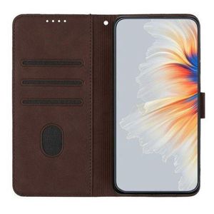 Divers Etui à Rabat Compatible Pour Samsung Galaxy S10 PLUS Avec antichoc – MARRON