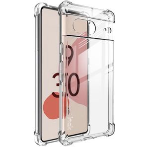 Coque transparente compatible Google Pixel 7 + 1 antichoc - Transparent 