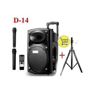 BAFFLE Enceinte Haut Parleur Bluetooth Original +2 Micros + Pieds