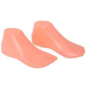 Mode 5 mannequins de chaussure en plastique 
