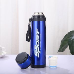 Bouteille Isotherme 800 ml - Chaud 12h / Froid 24h - Avec Gobelet
