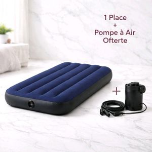 Matelas Gonflables 1 Places + Pompe Offert